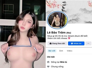 Nện em Lê Bảo Trâm thở không kịp